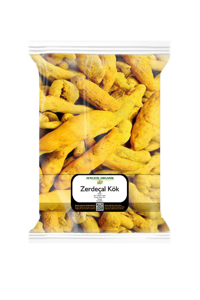 Zencefil Organik Kök Zerdeçal 1. Kalite 1 Kg. Kurutulmuş Zerdeçal Kök 1000 Gr.