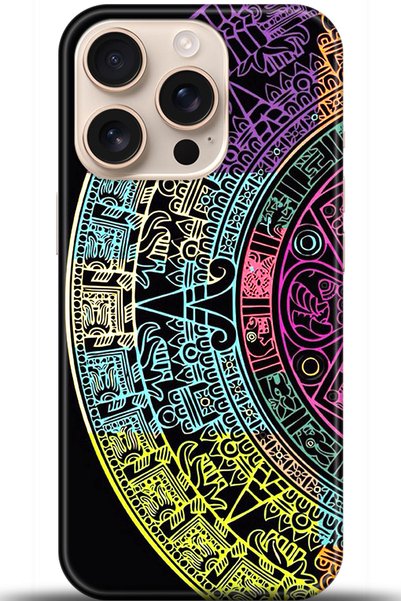 Noprin Apple iPhone 16 Pro Case Hd Printed Case - Mastermind Series 5554