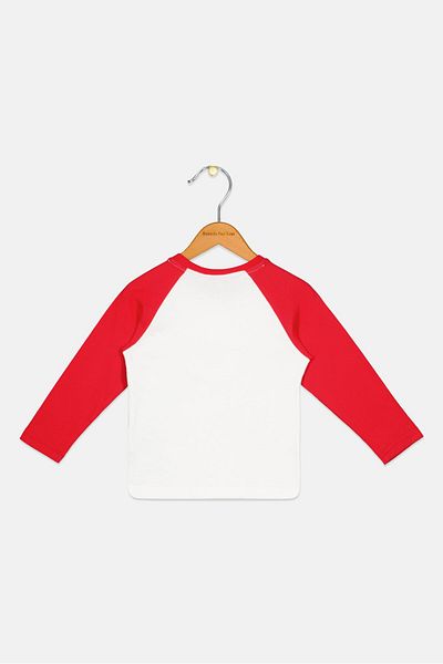 Chicco Toddlers Boy Graphic Print Long Sleeves Top, Red Combo