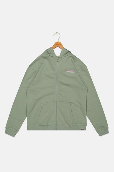 O'Neill Kids Boy Hooded Long Sleeve Sweatshirt, Sage