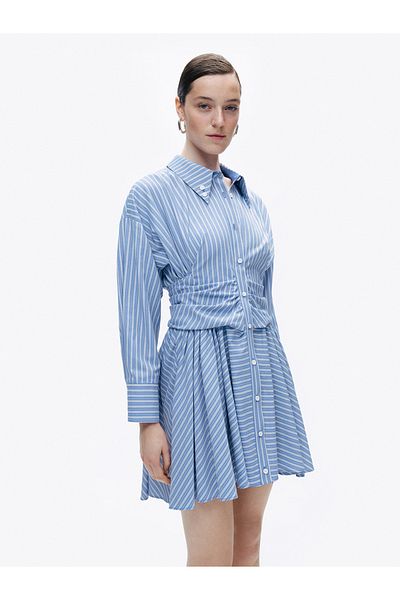 Nocturne Mini Shirt Dress