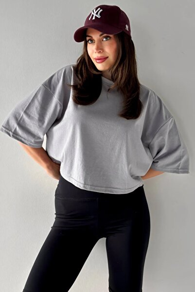 İKLİM LİFE Μπλουζάκι Crew Neck Crop