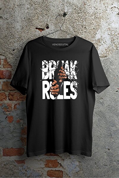 venüsdijital Μπλουζάκι με ειδικό σχέδιο Break Rules