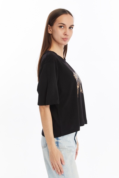 CNR TEKSTİL Women's Tee with Bow