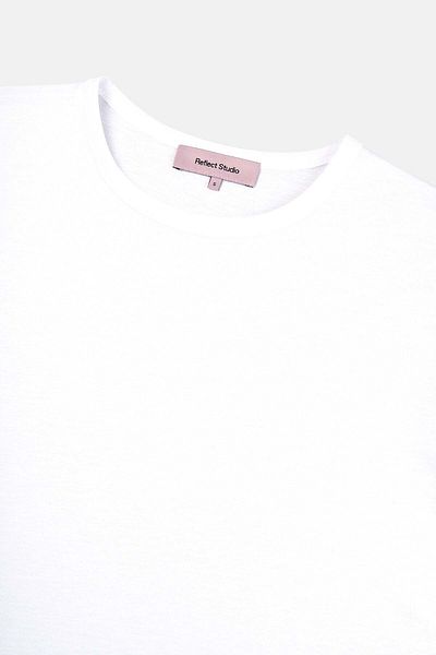Reflect Studio Tricou Basic Modal - Alb