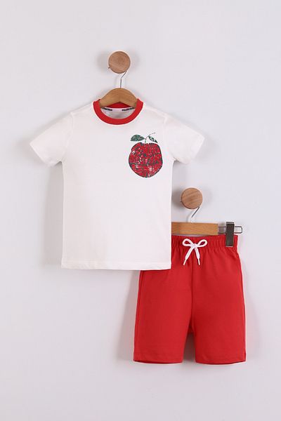 Pollito Boy's Lemons Arefor Lemonade Printed T-Shirt Shorts Set of 2