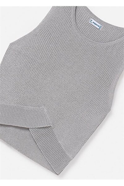 MAYORAL Girl's Blouse Gray