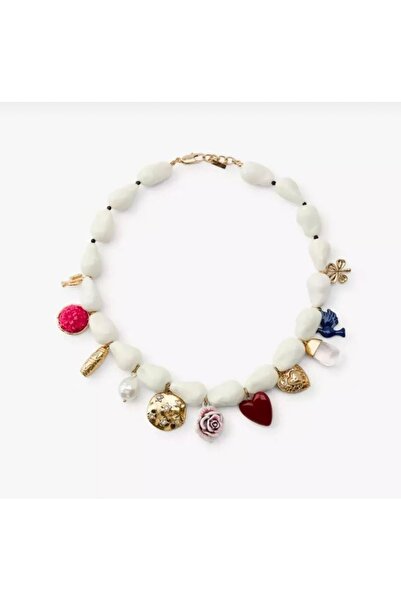 Rossetto Atelier Imported Zra Brand Model Charm Necklace