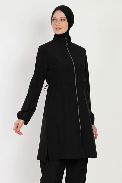 InStyle Black Hijab Swimsuit - 6056 Model