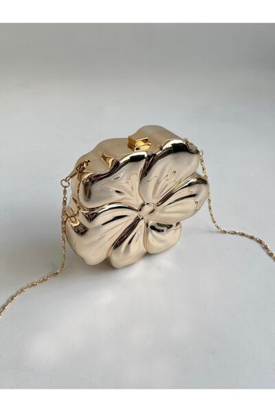 Mia Collection Model Floral Nunta Logodna Rochie de Seara Geanta Aur