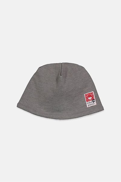Prenatal Unisex Newborn Cotton Beanie, Grey