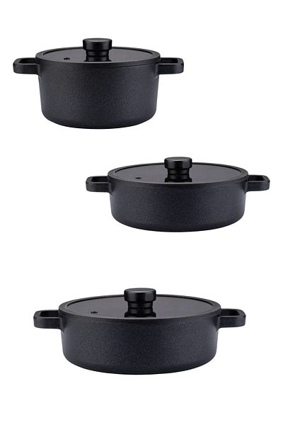CooknKeep Casa 3-Piece Pot Set