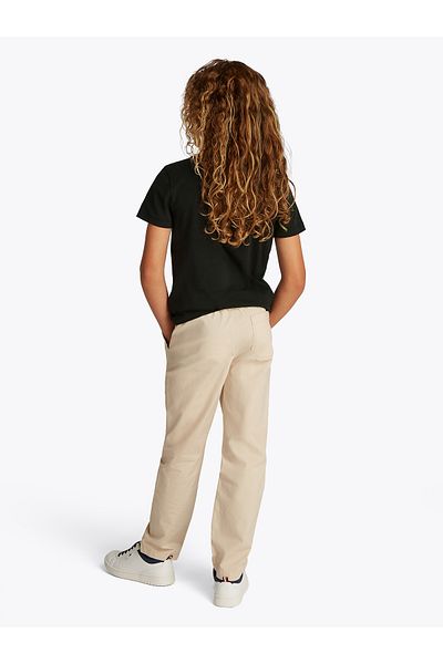 Tommy Hilfiger Boys Black Patch Pocket T-Shirt