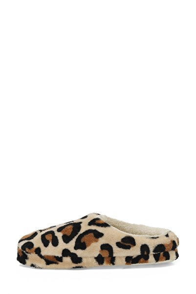 Polaris 607119.z4pr Leopar Kadın Ev Terliği