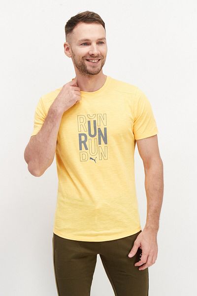 Puma Men Sportswear Fit Sleeveless Running T-shirt, Orange
