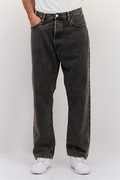 GAP Men Original Fit Washed Non Stretchable Jeans, Charcoal