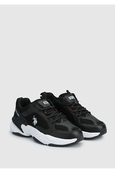 U.S. Polo Assn. Maybe black women's sneaker