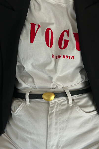 keisy Marcia Eskitme Gold Tokalı Kadın Kemer