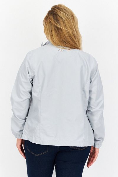 Greg Norman Women Brand Logo Softshell Jacket, Grey