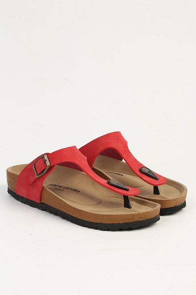 Pierre Cardin Red Women's Slippers Pc-7548