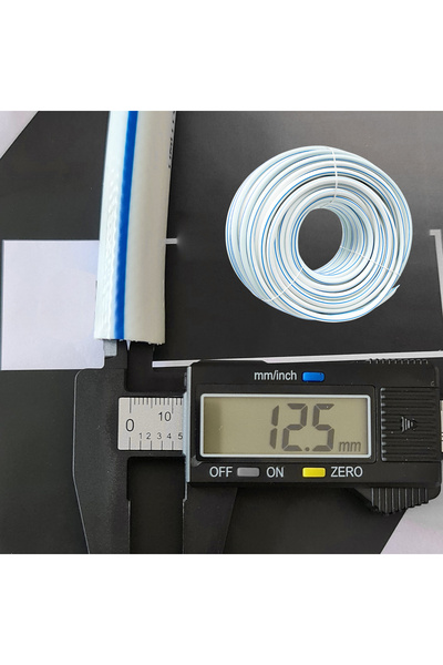 Badem10 Bahçe Hortumu 20 Metre 3 Katlı Kalın Sağlam Çeşme Su Sulama Hortum Araç Araba Yıkama 12.5 mm 1/2"