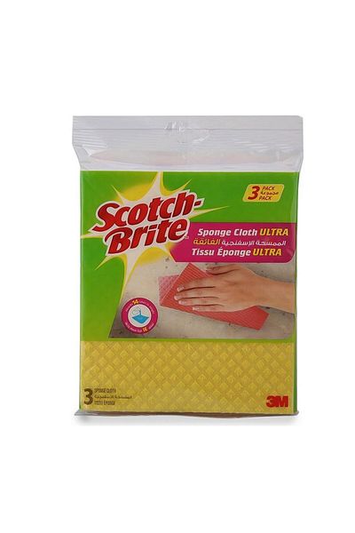 3M Scotch-Brite Sponge Cloth (3 Pc.)