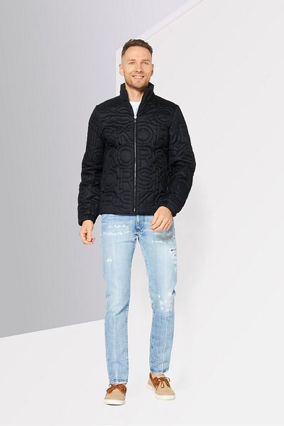 Michael Kors Men Textured Puffer Jacket, Black