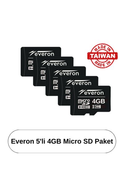 Everon Memory Card with Micro Sd Adapter 5 Pack Vipprice