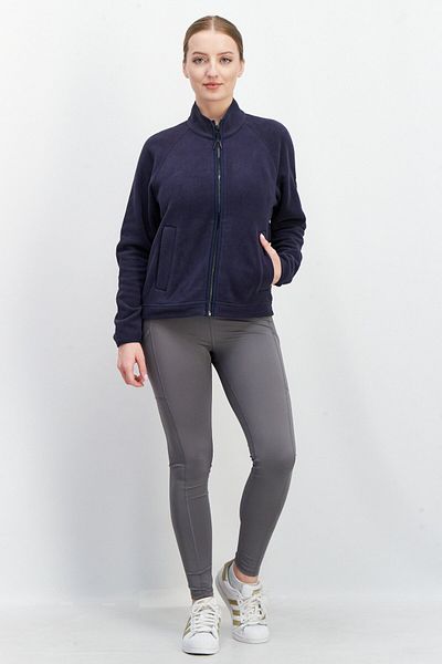 Aigle Women Plain Jacket Shirt, Navy Blue