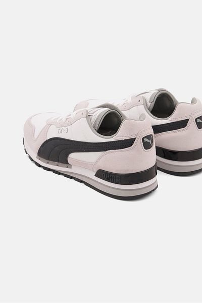 Puma Kids Boy Lace Up Tx-3 Sport Shoes, White Combo