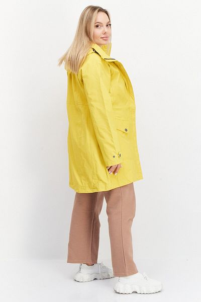 Trespass Women Hooded Plain Parka Jacket, Yellow