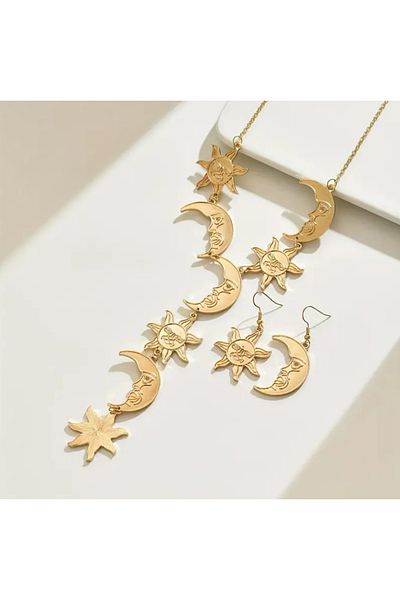 TAKİŞKO Design Necklace Earring Set