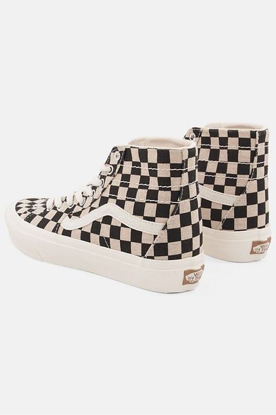 Vans Men Lace Up Sk8Hi Tapered Shoes, Multicolor