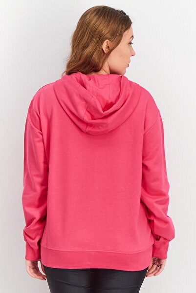 UMBRO Women Regular Fit Long Sleeves Hoodie, Pink