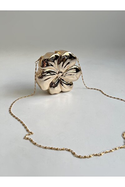 Mia Collection Model Floral Nunta Logodna Rochie de Seara Geanta Aur