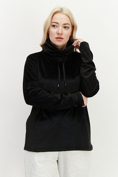 O'Neill Women Halter Neck Solid Sweatshirt, Black