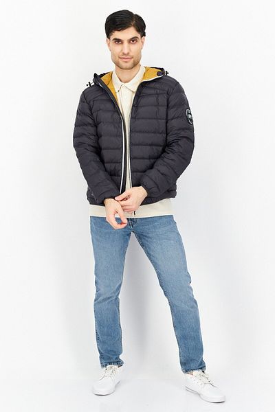 Trespass Men Solid Quilted Jacket, Charcoal