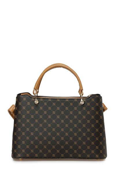 Butigo Dámská kabelka Mng Aks El 4Fx Brown Multi