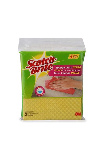 3M Scotch-Brite Sponge Cloth Ultra (5 pcs)