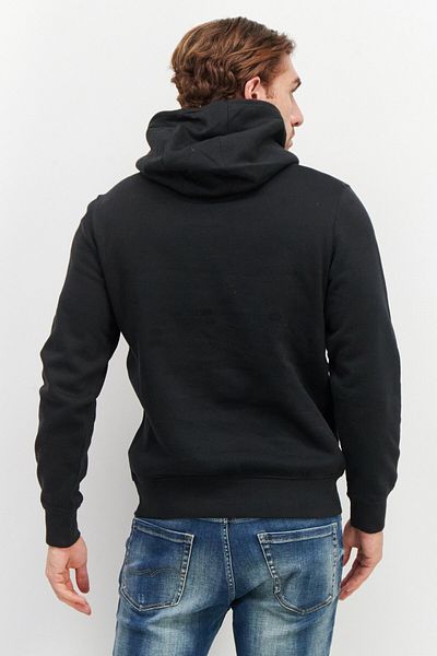 Fanatics Men Sportswear Fit Hooded Long Sleeve Sweatshirt, Black