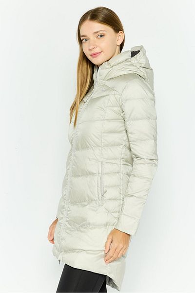 Under Armour Women Sportswear Fit Hooded Training Jacket, Light Grey