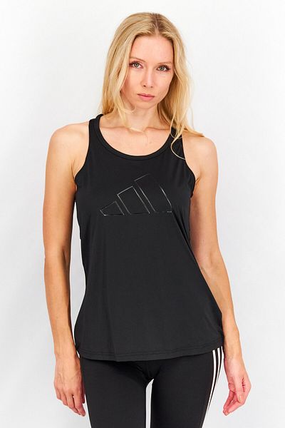 adidas Women Sportswear Fit Sleeveless HIIT Training Tank Top, Black