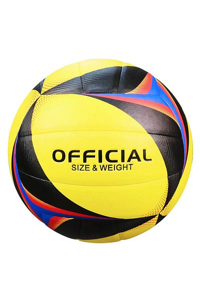 Sporsize Volleyball Ball |   Official Size |   Suitable for Beach & Outdoor Use 260 - 280 Grams
