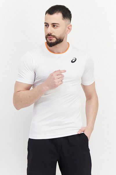 Asics Men Sportswear Fit Short Sleeve Training T-Shirt, White