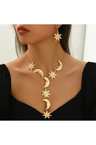 TAKİŞKO Design Necklace Earring Set