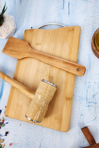 MONTESEV Set of 3 Meat Beaters Meat Beater Two-Way Meat Tenderizer Meat Beater Cutting Board and Turner Spatula