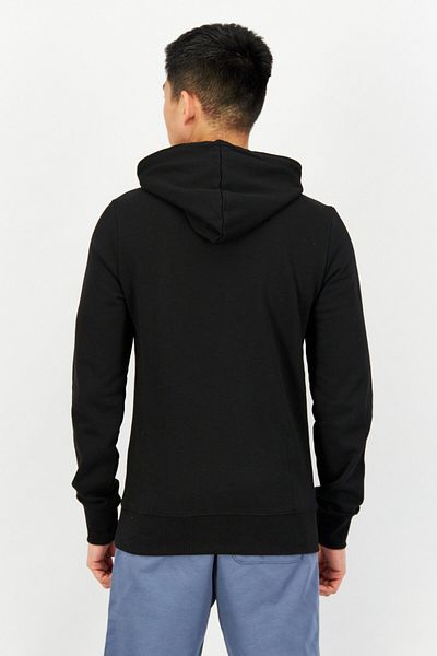 NHL Men Drawstring Graphic Long Sleeve Fleece Sweatshirt, Black/gold