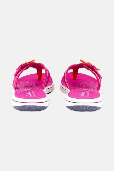 CLARKS Kids Girl Brinkley Arlak Slip On Sandals, Pink