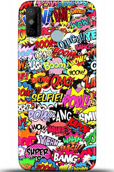 TECNO حافظة سبارك 6 جو مطبوعة بدقة عالية - سلسلة ماستر ميند 5552