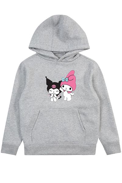 makiteks Girl's Seasonal Hooded Sweatshirt Hoodie 5 6 7 8 9 10 11 12 Years Hello Kitty Kuromi Moana